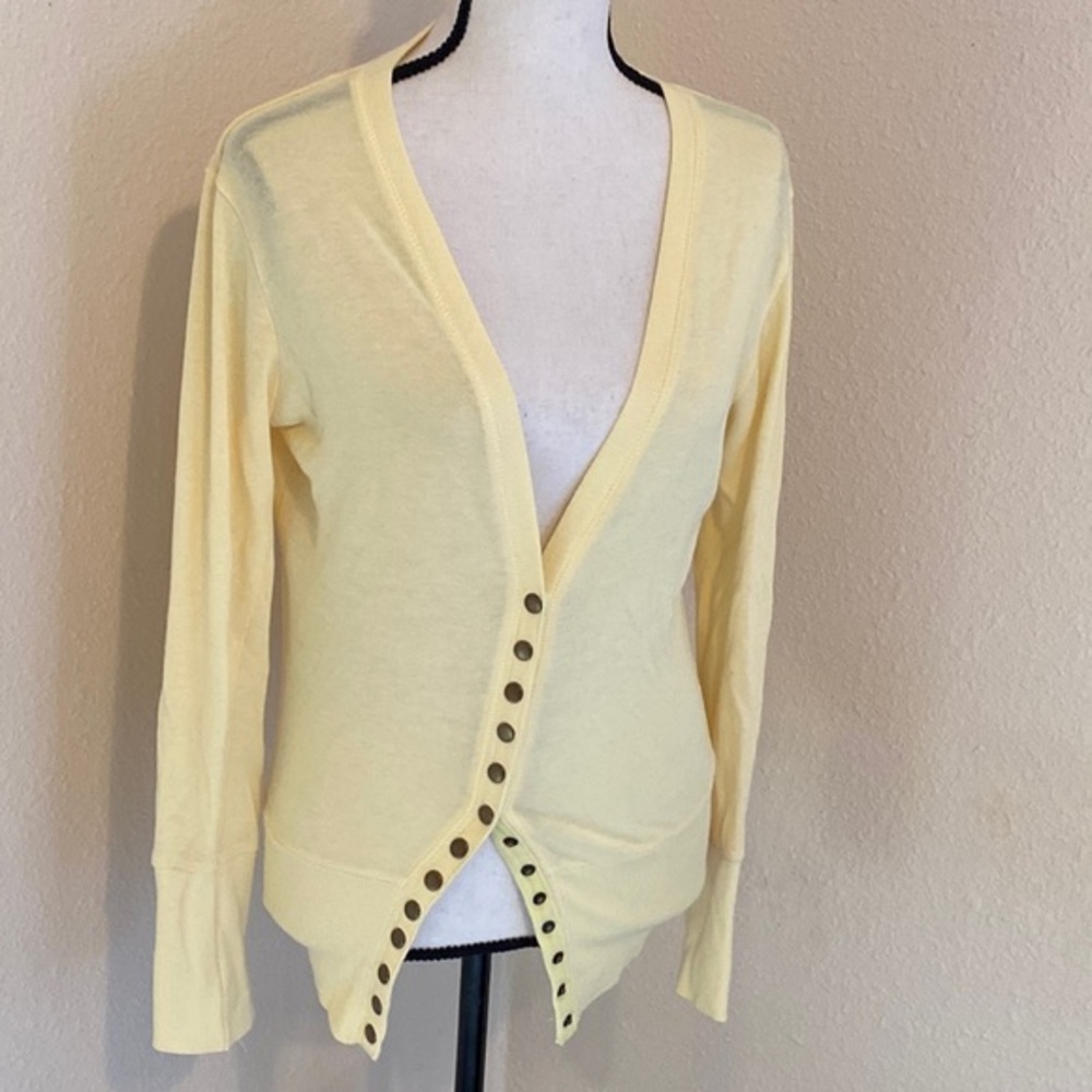 💜💜 Colt Story SnapUp Yellow Cardigan Ladies Size M